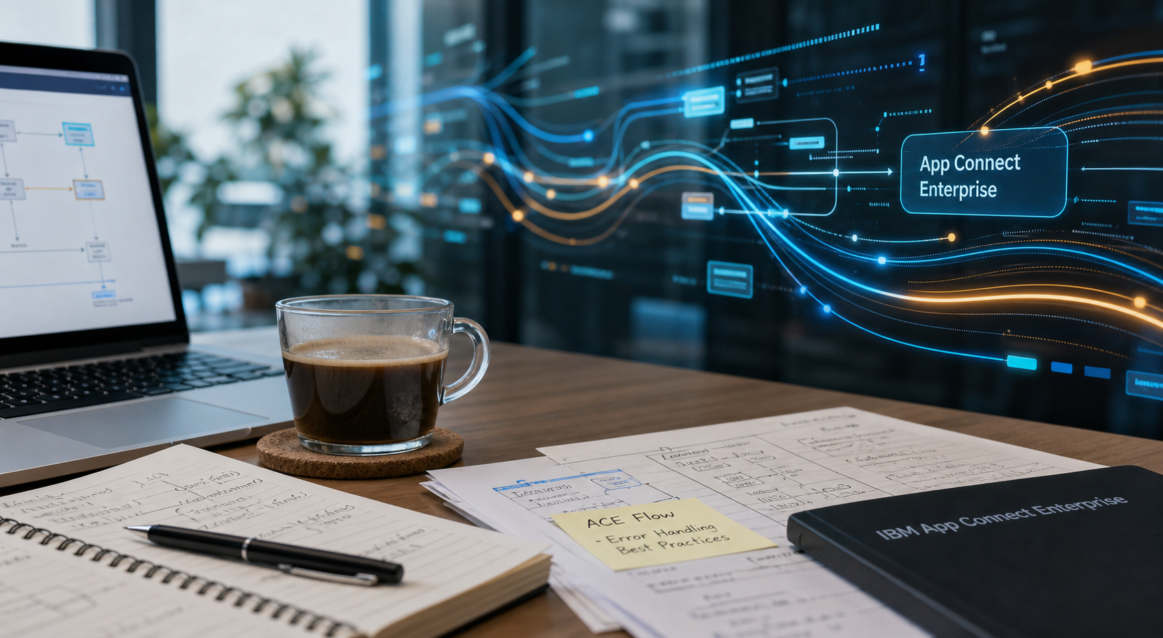 Technical illustration for IBM App Connect Enterprise integrations
